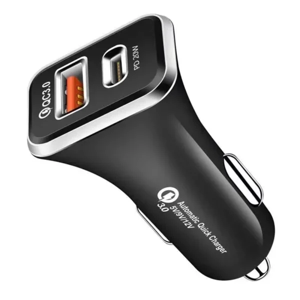 Car Phone Charger QC3.0 Dual USB Fast Charge - Image 6