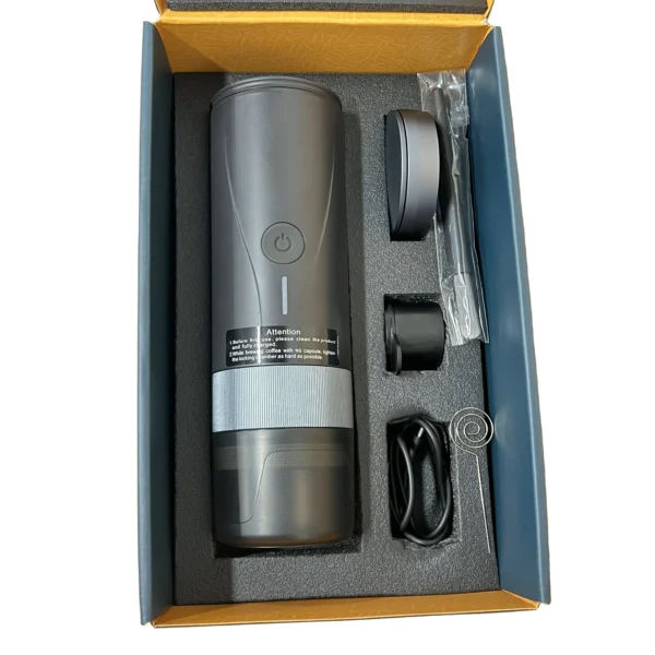 Portable Coffee Maker Compact Body Shape Camping Field Automatic Brewing Espresso Machine - Image 4