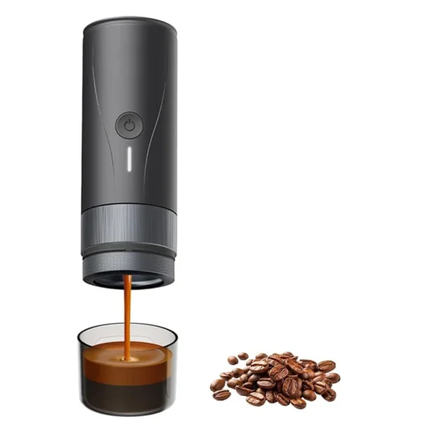 Portable Coffee Maker Compact Body Shape Camping Field Automatic Brewing Espresso Machine - Image 2