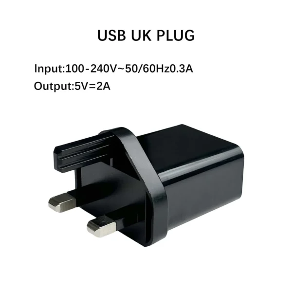 Universal USB Power Adapter EU US UK AU Plug 5V / 2A AC Micro Usb Wall Charger - Image 3