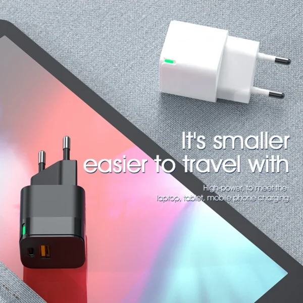 US EU UK Fast Power Supplier wall charger USB C 20W power adapter - Image 5