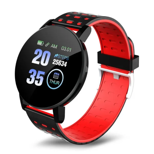 Smart Sport Watch Men Women Blood Pressure Heart Rate Pedometer - Image 3