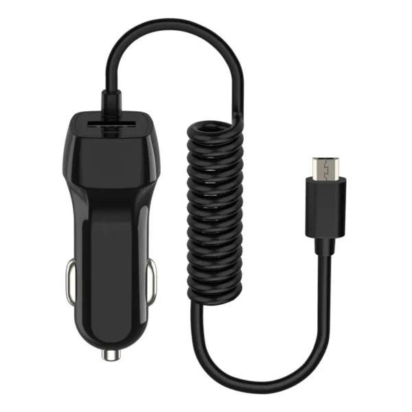 5V 2.1A USB Car Charger With Type-c / Micro USB /Charge Cable - Image 5