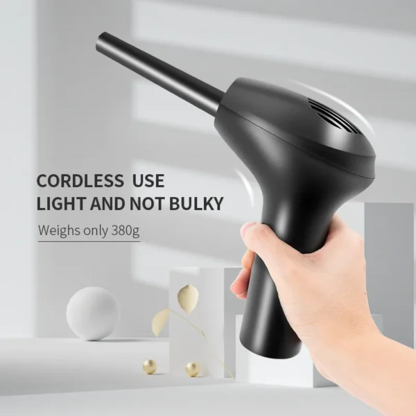 Portable Keyboard Cleaner Air Duster Mini Dust Cleaner Handheld Usb Rechargeable - Image 3