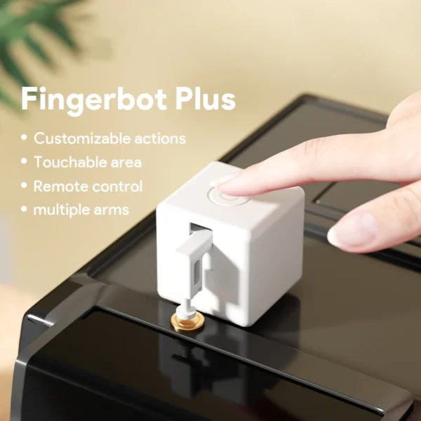 Tuya Ble Smart Life App Remote Control Voice Control Via Alexa Google Assistant Smart Home Smart Fingerbot Plus Robot