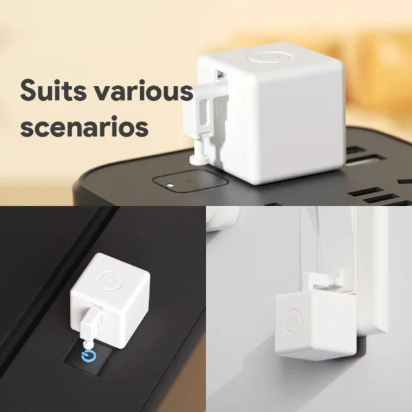 Tuya Ble Smart Life App Remote Control Voice Control Via Alexa Google Assistant Smart Home Smart Fingerbot Plus Robot - Image 2