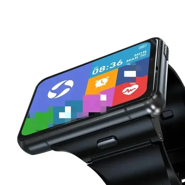 Smart Watch Phone 4G LTE Android 9 4+64GB Smartwatch 2.88" Screen 2300mAh Dual Camera Face Unlock GPS WIFI - Image 2