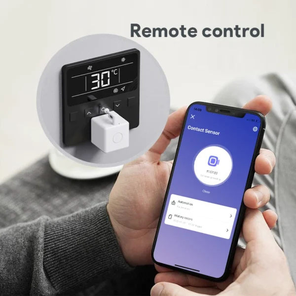 Tuya Ble Smart Life App Remote Control Voice Control Via Alexa Google Assistant Smart Home Smart Fingerbot Plus Robot - Image 3