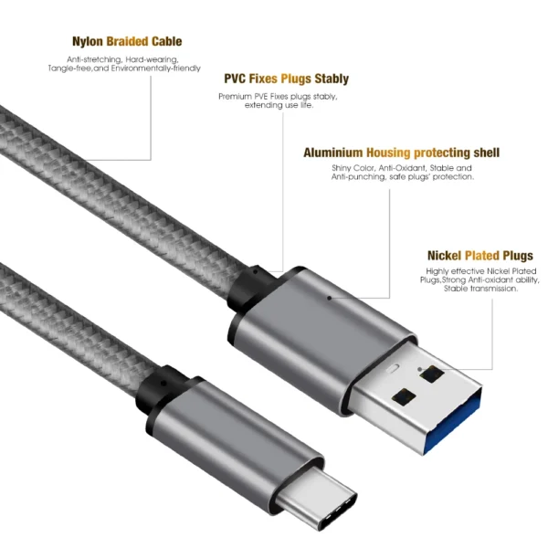 USB Cable Pro Flex Support Fast Data Transfer USB Charger Cable - Image 4