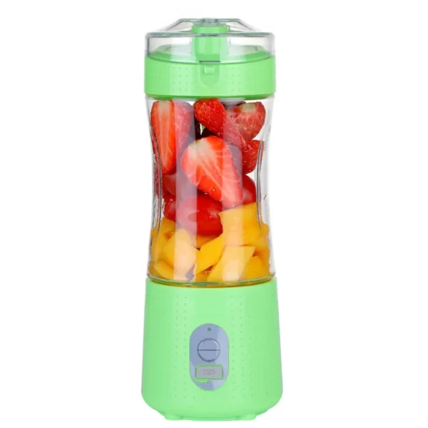 Smoothie High Quality Mini Home 4000mAh 6 Blades Low Noise USB Rechargeable Portable Juicer Blender - Image 3