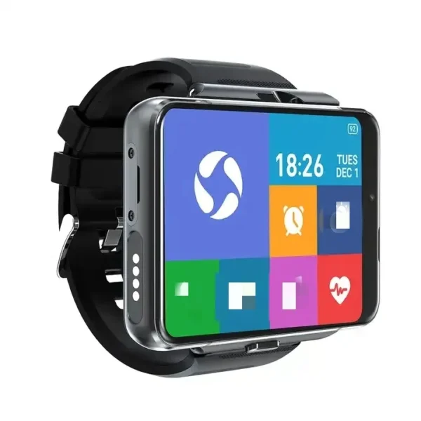 Smart Watch Phone 4G LTE Android 9 4+64GB Smartwatch 2.88" Screen 2300mAh Dual Camera Face Unlock GPS WIFI - Image 6