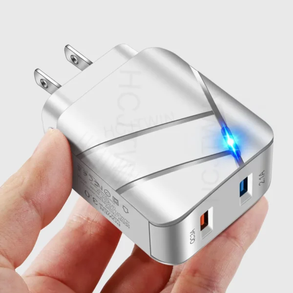 Original Travel Home Wall USB Fast Charger - Image 4