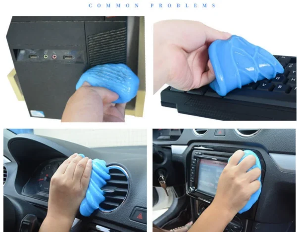 Super Clean Magic gel for Car Desk Keyboard Dust Cleaning - Image 4