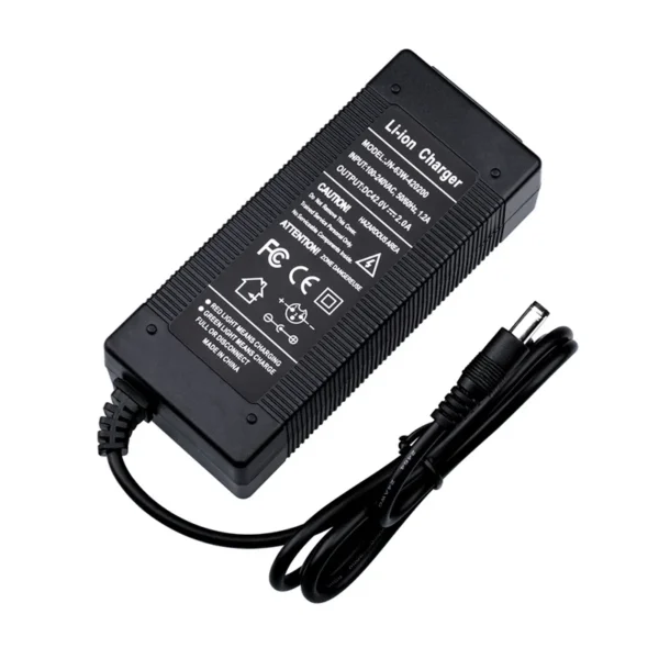 36V 2A Battery Charger Output 42V 2A 5.5*2.1mm Charger Lithium Li-ion Li-poly Charger For 10Series 36V Electric Bike - Image 2