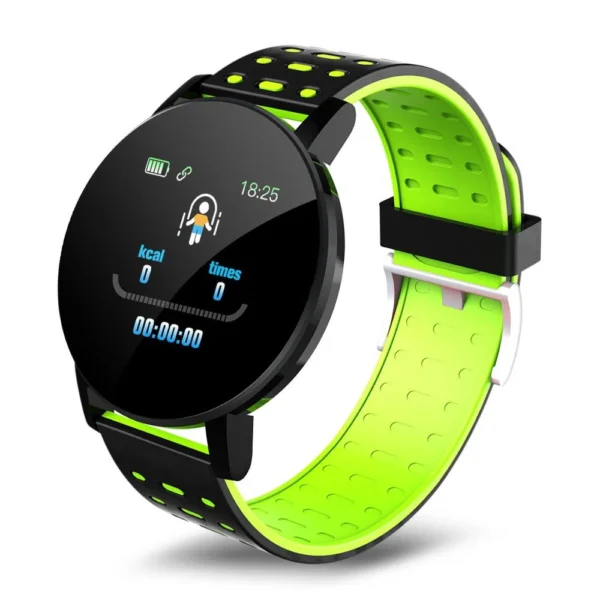 Smart Sport Watch Men Women Blood Pressure Heart Rate Pedometer