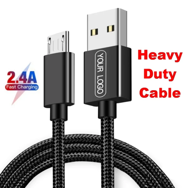 Suppliers Aluminum Charger V8 Type Data Fast Charging Micro USB Cable - Image 3