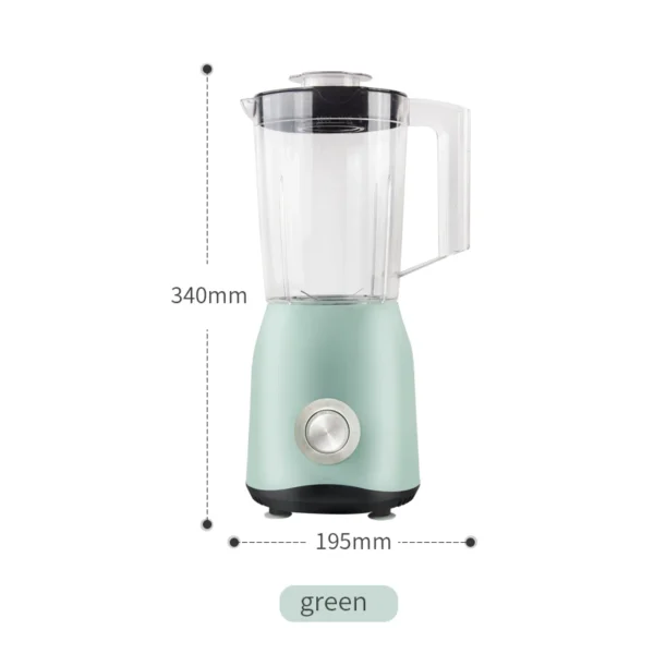 Multi-functional Household 1.5L Small Portable Cooking Machine Mixing Grinding Machine Fruit Juicer Blender - Image 2